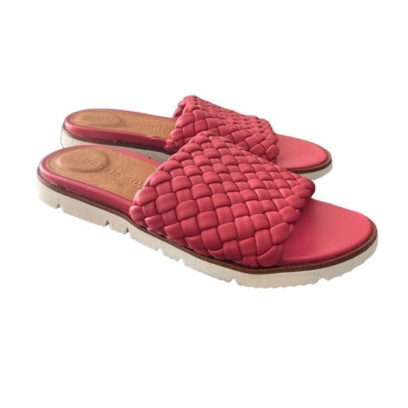 New! gentle souls - Lavern Lite Braided Slide Sandal - Picture 8 of 9